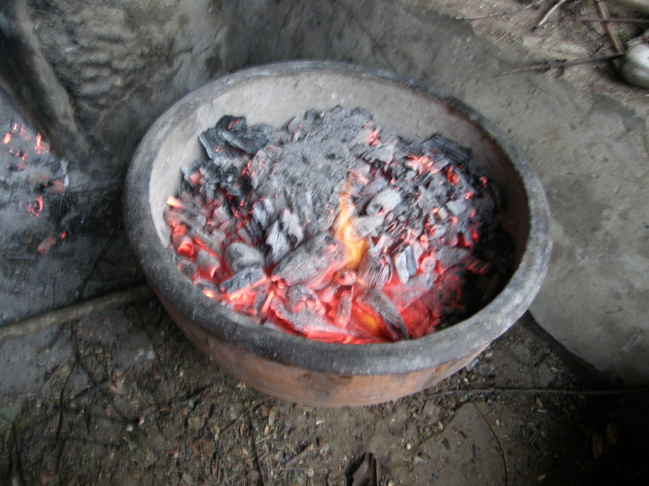 화롯불 이미지