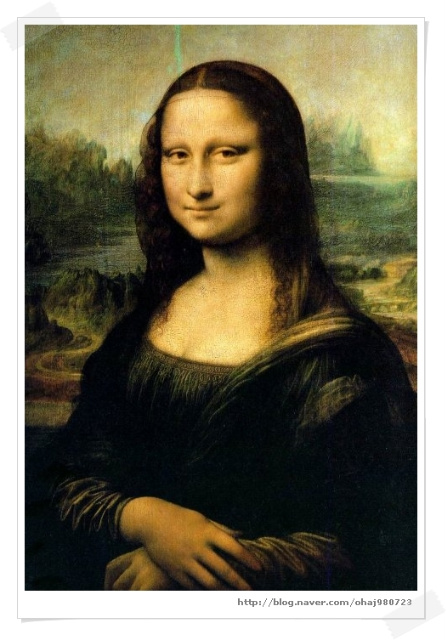 모나리자 풍경 Leonardo Da Vinci Sola Fides
